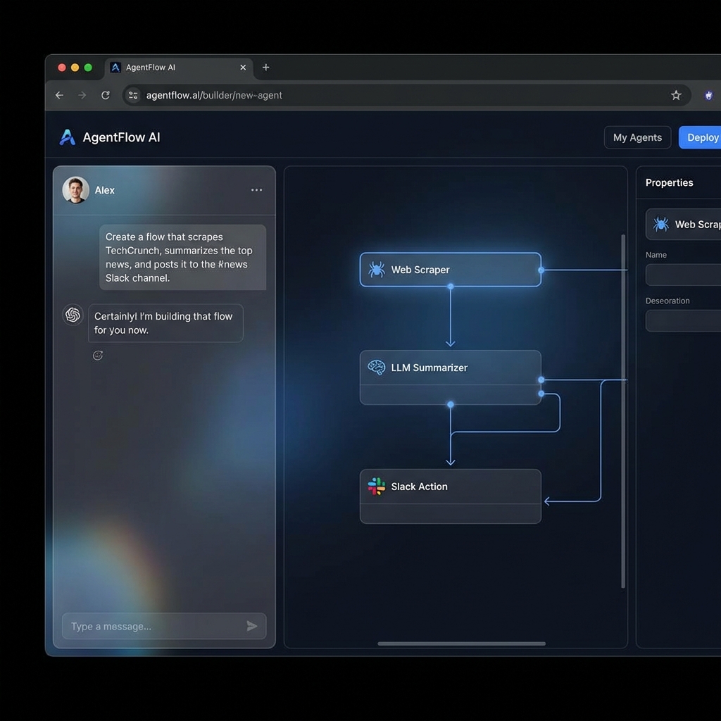 AI Builder Assistant Interface