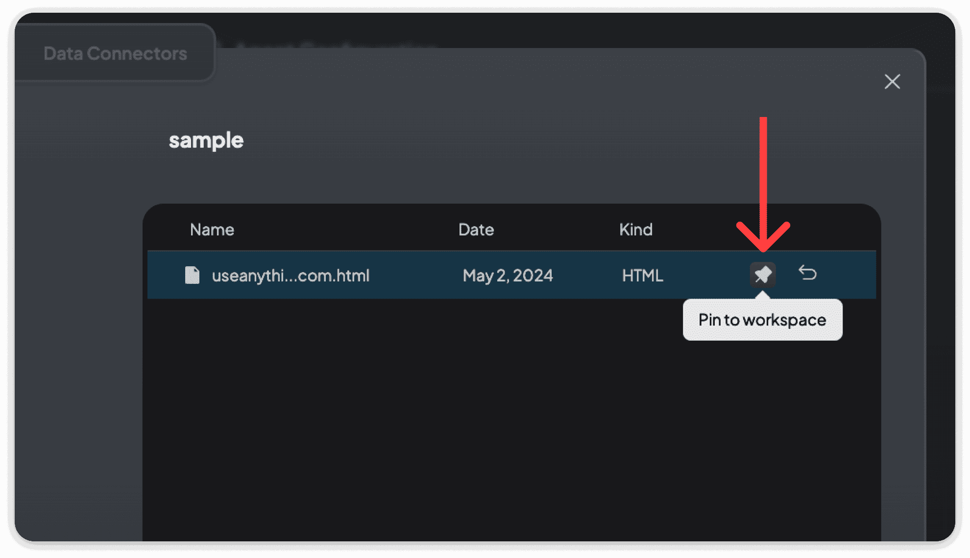 RealTimeX Document Pinning
